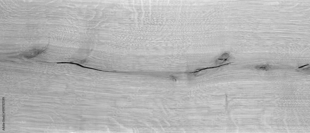 Poster a wooden board with a grain pattern and a few knots. the board is white and has a natural texture