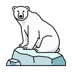 Ice Bear Vector Art, Icons, and Graphics design animal