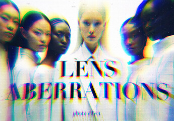 Lens Distortion With Chromatic Aberrations Photo Effect