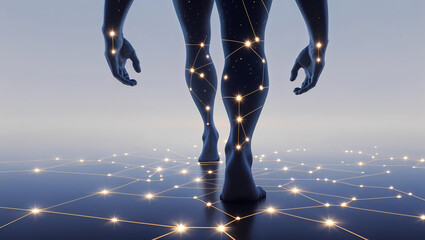 Fantastyczne konstelacje gwiezdne. Generative AI.