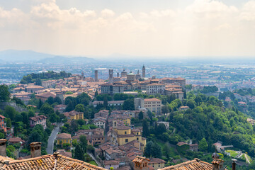 Panoramic View of Historic Cityscape