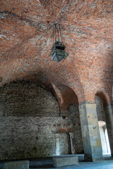 Ancient Brick Vaulted Ceiling with Lantern