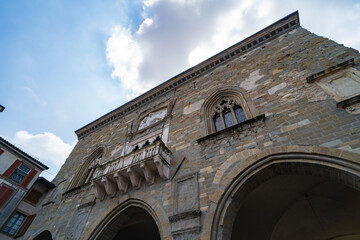 Obraz premium Historical Facade of Palazzo della Ragione