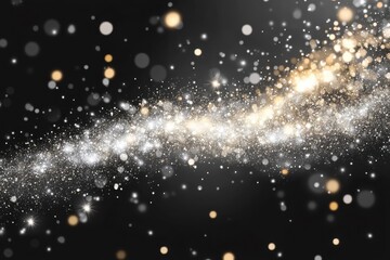 Obraz premium Elegant silver shimmer textures with foil highlights for beauty brands, event invitations, luxury packaging, and stylish jewelry displays. Perfect for chic marketing designs