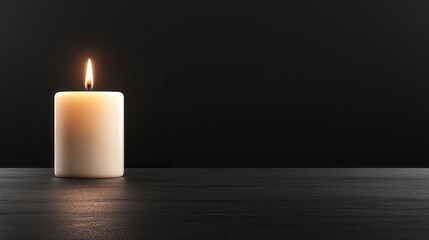 candle in the dark