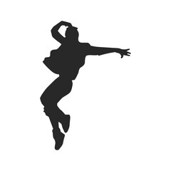Silhouettes of sports people