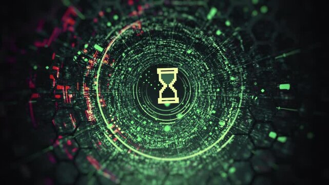 Binary data tunnel stock video Binary Code, Blue, Coding, Communication, Computer Unknown Full Text 4K stock video