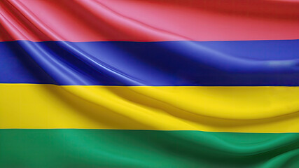 mauritius flag for national Day or Independence Day of mauritius