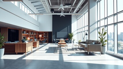 Modern Corporate Office Design - Daylight & Mood