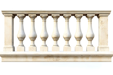 Elegant Stone Balustrade: Design & Architecture Details
