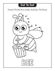 Animals Dot To tot Page