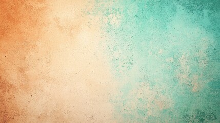 Gradient color pattern background concept. Subtle Earthy Gradient Background in Muted Tones of Beige and Teal
