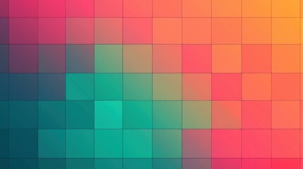 Gradient color pattern background concept. Vibrant Color Grid Pattern with Flowing Gradient Backgrounds for Creative Design