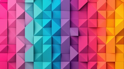 Obraz premium Gradient color pattern background concept. Vibrant Gradient Color Grid Pattern with Smooth Transitions and Geometric Shapes