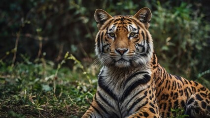 Fototapeta premium portrait of a tiger