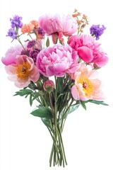 Fototapeta premium Fresh flowers in a vase