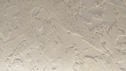 Luxury classic cream white cement texture wall in western restaurant