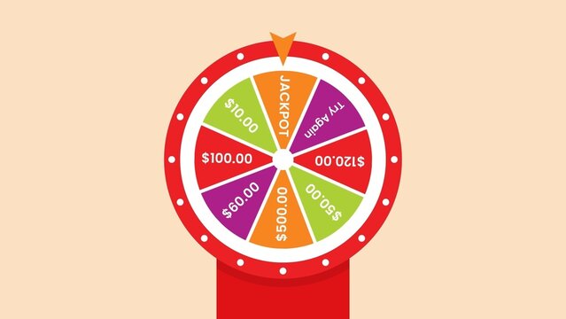 Wheel of fortune Gambling Template