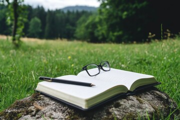 National poetry month observance: book appreciation, paper artistry, poetic passion, literary exploration, verse creativity, storytelling beauty, word expression, rhyme inspiration literature focus, .