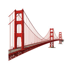 Fototapeta premium Suspension Bridge
