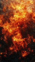 Obraz premium Dynamic fire illusions abstract art high resolution textures vibrant colors digital environment visual concept