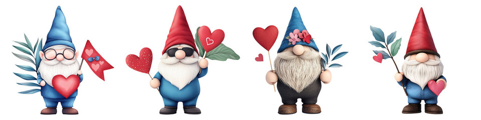 Valentine gnome decoration ideas to brighten your home this season