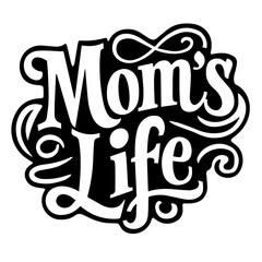 Mom's life vector