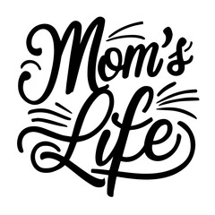 Mom's life vector