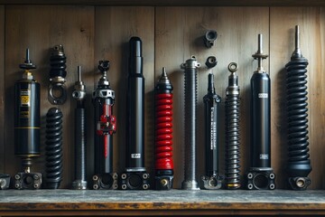 Collection of Vintage Shock Absorbers