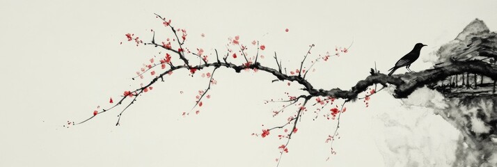 silhouette of a tree