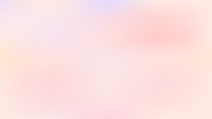 Soft colorful background with a gradient pastel color. Vector illustration for banner, presentation template, wallpaper, text place, and social media.	
