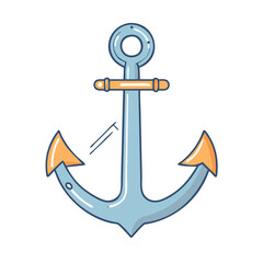 anchor icon, anchor vector illustration-simple illustration of anchor, perfect for anchor logos and themed design 