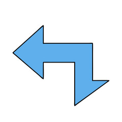 arrow icon, arrow vector illustration-simple illustration of arrow, perfect for arrow logos and themed design 