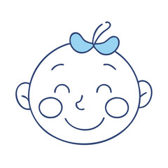 baby icon, baby vector illustration-simple illustration of baby, perfect for baby logos and themed design 