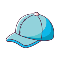 baseball hat icon, baseball hat vector illustration-simple illustration of baseball hat, perfect for baseball hat logos and themed design 