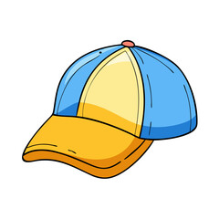 baseball hat icon, baseball hat vector illustration-simple illustration of baseball hat, perfect for baseball hat logos and themed design 