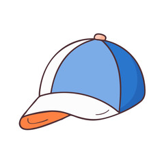 baseball hat icon, baseball hat vector illustration-simple illustration of baseball hat, perfect for baseball hat logos and themed design 