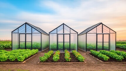 Harnessing solar power innovative greenhouses for sustainable food production