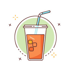 beverage icon, beverage vector illustration-simple illustration of beverage, perfect for beverage logos and themed design 