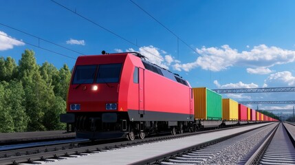 Obraz premium Integrating high-speed rail systems with automated standards urban areas transportation innovations modern infrastructure technological development