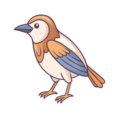 Obraz premium bird icon, bird vector illustration-simple illustration of bird, perfect for bird logos and themed design 