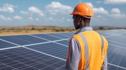 Government officials signing renewable energy agreement solar farm news report outdoor renewable energy focus
