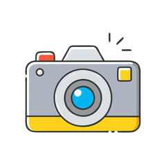 camera new icon, camera new vector illustration-simple illustration of camera new, perfect for camera new logos and themed design 