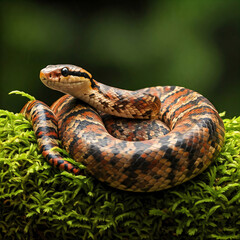 Fototapeta premium snake in the grass