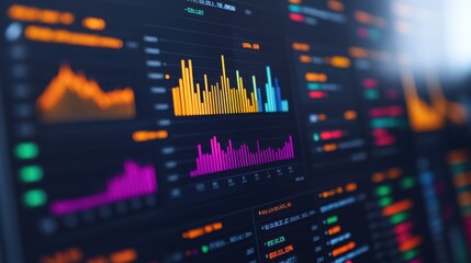 Monitoring renewable energy standards futuristic dashboard insights global data visualization digital environment innovative concept