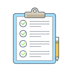 check list icon, check list vector illustration-simple illustration of check list, perfect for check list logos and themed design 