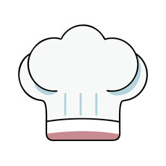 chef hat icon, chef hat vector illustration-simple illustration of chef hat, perfect for chef hat logos and themed design 