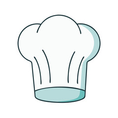 chef hat icon, chef hat vector illustration-simple illustration of chef hat, perfect for chef hat logos and themed design 