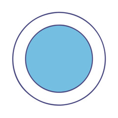 circle icon, circle vector illustration-simple illustration of circle, perfect for circle logos and themed design 
