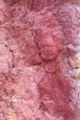 Red Cliffs at Alum Bay on the Isle of Wight, UK